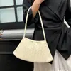 Nueva Bolsa de Axila Tejida para Mujer 2026 Simple de Alta Gama Moda Versátil Bolso de Mano Retro Bolso de Hombro