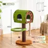Múltiples Modelos de Estructuras de Escalada para Gatos de Madera Maciza para Uso en el Hogar, Nidos y Árboles para Gatos que Ahorran Espacio, Productos para Gatos de una Sola Parada, Compra al por Mayor Directamente de Fábrica, Pedido de Muestra Disponible
