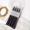 Vela retorcida clásica de 8-10 Hilo espiral europeo Vela de lámpara de mantequilla decorativa Cena a la luz de las velas Negro Amarillo Morado Verde Rosa