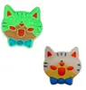 Novos sapatos com buracos de gatinho luminosos flor de sapato flor de sapato de PVC fivela de sapato acessórios diy acessórios decorativos transfronteiriços em estoque atacado
