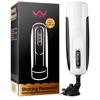 Copa de Avión con Pronunciación Giratoria Telescópica Angelo Dispositivo de Masturbación Masculina Totalmente Automático Productos Sexuales para Adultos Venta al por Mayor