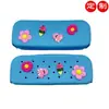 Estuche de silicona con agujeros personalizable para estudiantes, caja de papelería, bolsa de almacenamiento para lápices, accesorios para estudiantes, colgante de regalo de fábrica de comercio exterior