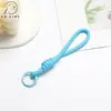 Llavero Corto Cordón Accesorios Bolsa Muñeca Cordón Anticaída Teléfono Cordón Botella de Agua Correa Cuerda Cuerda Tejida Colorido