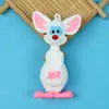 Chaveiro Gato Sailor Moon Pingente de Bolsa Tridimensional Plástico Macio Boneca Gatinho Desenho Animado Acessórios de Chaveiro