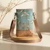 Bolsa cruzada para regalo, bolsa para teléfono móvil, logo impreso personalizado, bolsa de papel DuPont cultural y creativa de atracción turística, impermeable, gran capacidad