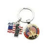 Llavero Colgante para Coche Conmemorativo del 250 Aniversario de la Fundación Americana Colgante de Piedra del Tiempo Accesorio de Venta Caliente Transfronterizo