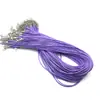 Venta al por mayor de 100 Piezas de Cuerda de Cera Coreana de 1.5 mm para Accesorios de Collar, Cadena de Cuerda de Cuero, Cadena para Joyería DIY, Más Vendido en Amazon