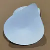 Almofadas de Peito de Algodão com Látex Elástico, Almofadas de Peito de Reposição para Tops de Yoga e Esportes, Roupa Íntima Sem Costura de Tricô, Almofadas de Peito Respiráveis em Forma de Gota