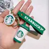 8 Nuevas Llaveros de Taza de Té con Leche de Starbucks, Colgantes de Coche de Dibujos Animados, Accesorios para Muñecas, Llaveros Lindos para Bolsos