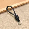 Bolsa de Corda de Couro PU Colorida Pingente Estilo Miu Simples Versátil Charme de Bolsa Chaveiro Acessório Lanyard de Celular Estilo Curto Novo