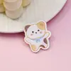 Nuevo Broche de Dibujos Animados Gatito Lindo Insignia de Estudiante Japonés Pin Broche Acrílico Colgante para Mochila Accesorios