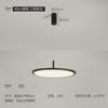 Lámpara de araña redonda minimalista ultradelgada para comedor, simple y moderna, para sala de estar, estudio, dormitorio, hogar, lámpara LED, iluminación de oficina