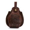 Bolsa Retrô Estilo Viking Medieval Transfronteiriça com Cinto Porta-Moedas Halloween Cosplay Bolsa de Cintura de Couro