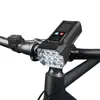 Luz de Bicicleta Faro Iluminación de Alto Brillo para Exteriores Linterna para Ciclista Nocturno Carga USB Luz de Bocina Equipo de Ciclismo Impermeable