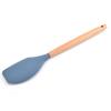 Suministro directo de fábrica juego de utensilios de cocina de silicona con mango de madera espátula antiadherente utensilios de cocina espátula de silicona