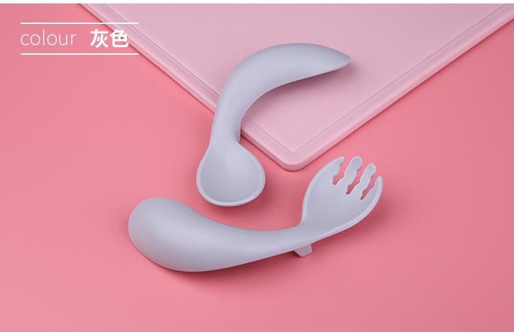 婴儿弯叉勺_12