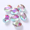 Huevo de Paloma de Diamantes de Imitación Ovalado Puchai Vidrio de Cristal Diamante DIY Arte de Uñas Zapatos con Diamantes Bolsos Accesorios para el Cabello Accesorios de Ropa Mayoreo