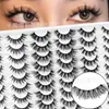 Fornecimento Transfronteiriço de Cílios Postiços, Estilo Russian Curl, Cílios Postiços Estilo Europeu e Americano, Cílios Espessos e Curvados Estilo Fox, Atacado de Fábrica