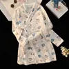 Bata Nocturna de Terciopelo Coral para Niñas Otoño e Invierno Bata Larga Espesa para Bebé Pijama de Franela Ropa Caliente para el Hogar de Niños