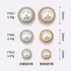 Botones Metálicos Cosidos a Mano Perla de Sol para Abrigos de Lana, Chaquetas, Trajes, Botones para Ropa Formal, Botones, Botones Dorados