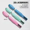 Novo Ímã Olho de Gato com Padrão de Cobra em Formato de Coração para Nail Art, Multifuncional Destacável Poderoso Ímã de Nail Art Portátil