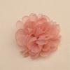 Estilo Coreano Chiffon Borda Queimada Fio Flor Flor de Organza Rosa Camélia Acessórios de Roupa Acessórios de Broche Joias DIY Flor de Sapato