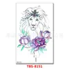 Pegatina de Tatuaje Pegatina de Tatuaje para Mujer Flor Brazo Medio Brazo Set de Pegatinas de Tatuaje