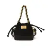 Nuevo bolso de mano pequeño estilo Chanel para niños, estilo coreano, mini cuero esmerilado, bolso cubo bandolera para padres e hijos, venta al por mayor de bolsos para mujer