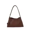 Bolsa de ombro feminina da moda, casual, estilosa, retrô, versátil, de nicho, luxo leve, popular e adequada para o trajeto diário