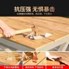 Juego de Mesa y Sillas de Exterior para Villa, Silla de Ratán al Aire Libre, Jardín Patio Balcón, Banco de Plástico Madera para Exteriores