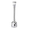 Cabezal antigoteo para grifo de cocina, cabezal de ducha potenciador de presión, extensor de acero inoxidable, aireador giratorio universal que ahorra agua