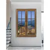 Pintura Decorativa Realista de Janela Falsa Luminosa para Hall de Entrada, Quarto sem Janela, Expansão de Paisagem, Abertura de Janela na Sala de Estar, Arte de Parede para Hotel