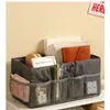 Nueva caja de almacenamiento de escritorio para uso doméstico, plegable y versátil, adecuada para habitaciones de estudiantes y armarios, se puede usar para guardar joyas y cosméticos