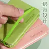 Cuaderno pequeño A7, mini bloc de notas portátil, libreta de bolsillo con correa