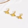 Dulce, Compacto, Moderno Alas de Corazón Colgante Pequeño Joyería Pulsera Collar Pendientes DIY Accesorios de Cobre Materiales para Hacer