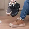 Zapatos para Hombre Nuevos Botas de Nieve de Invierno Venta al por Mayor Transfronteriza con Envío Directo Felpa Plus Cálidos y Cómodos Zapatos de Papá Suela Gruesa Antideslizantes Zapatos Casuales
