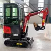 Exportación Excavadora de Orugas Australiana Tipo 10 Modificación Interior Mini Excavadora Mini Excavadora Agrícola para Huertos