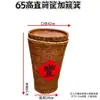 Cesta de bambu trançada antiga estilo antigo cesta de bambu display de vegetais cesta de bambu comercial display de cozinha aberta pá de lixo cesta de chão