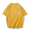 Moda para Hombre Tallas Grandes Gordito Manga Corta Moda Personalidad Estampado de Letras Holgado Extra Grande Top de Media Manga T8838