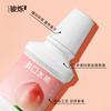 Garrafa Personalizada Oval Portátil de Líquido para Higiene Bucal 100ml Atacado 28 Dentes Pet Branco Garrafa de Enxaguante Bucal para Viagem