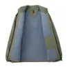 Chaqueta de una pieza con cuello alto engrosado, súper suave, cortavientos e impermeable, ropa de trabajo, logo personalizado, para hombres y mujeres, para exteriores