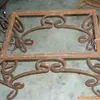 Mesa de café de hierro forjado para comercio exterior de Subei, mesa de metal para recibidor, decoración de mesa, mesa de café redonda de hierro