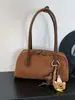 Bolsa de Ombro Estilo Coreano Estampa de Leopardo Bolsa de Axila Outono/Inverno 2025 Nova Grande Capacidade Estilo Estrangeiro Versátil para o Dia a Dia Bolsa de Ombro Transversal