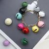 22mm Pulsera Collar Accesorios para el Cabello Colgante Material Cuerda para el Cabello Pulsera de Campana de Hierro Vintage Hecha a Mano para Manualidades
