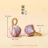 Accesorios para el Festival del Bote del Dragón Bolsitas Perfumadas Bordado Hecho a Mano DIY Tejido de Cuerda de Cinco Colores Zongzi Estilo Antiguo Hojas Iridescentes Accesorios Venta al por Mayor