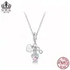 Colgante Ángel de la Guarda Amor de Ensueño Aifulu Plata de Ley S925 Accesorios DIY Joyería Al por Mayor Cuentas Sueltas
