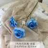 3 Rosas de Diamante Artificiales, Versión Asequible para Arreglos de Boda, Decoración de Exhibición en Centro Comercial, Arreglo Floral de Fondo, Arreglo Floral de Piso