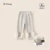 Ropa Infantil de Otoño Nueva y de Moda: Pantalones para Niña, Pantalones Casuales con Diseño de Conejo Caído, Leggings para Niñas