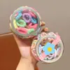 Cuerda para el pelo de niños no daña anillo de toalla para el pelo accesorios para el pelo para niñas diadema cuerda para el pelo de alta elasticidad para niñas anillo para el pelo tocado