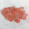 Cuentas sueltas de jade al por mayor, cuentas de cristal de fresa helada, cuentas de calabaza sueltas, accesorios para joyería diy de cuarzo, roca, jade, jade al por mayor